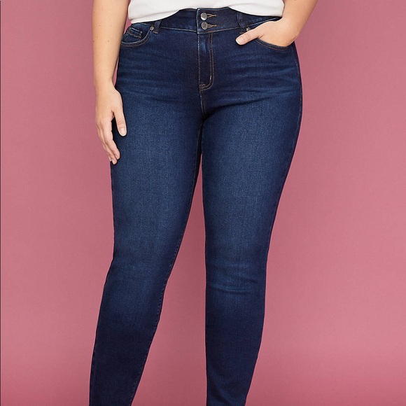 Lane Bryant Denim - Lane Bryant Women High Rise Tighter Tummy Jeans 20